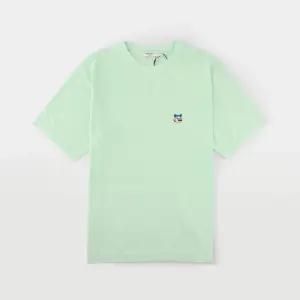 메종키츠네 폭스 헤드 패치 남녀공용 반팔 티셔츠 IM00147KJ0087 P322