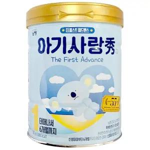 남양 아기사랑수 더 퍼스트 어드밴스 분유 1단계 750g