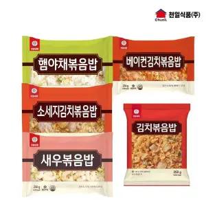 [NS홈쇼핑]천일식품 볶음밥 250g x 10봉 (햄야채2봉+김치2봉+새우2봉+베이컨김치2봉+소세지..[35261141]