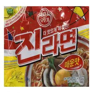 오뚜기 진라면 매운맛 120g 40개