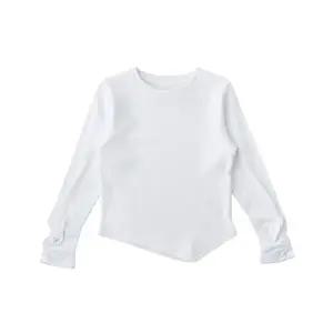 [리틀그라운드](타임스퀘어점패션관)테일스쿱 언발란스셔링티셔츠 (76114-330-06)