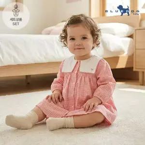 [블루독베이비] 빅카라 체크 원피스_PK (4411340001)