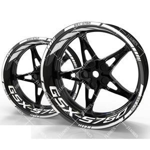 비닐 스즈키 Gsxs750 휠 스티커 오토바이 Gsx 로고 데칼 세트