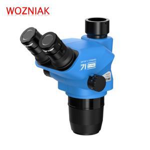 포워드 SOPTOP FW-71Promax 삼안 현미경 0.4XCTV 조절 가능 LED 6.7-45X 줌 휴대폰 전자 용접 도구용