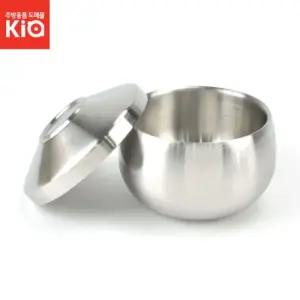 이중옥식기 돌밥그릇 무광 공기대접 밥그릇 스텐공기/국산밥그릇/국산스텐밥공기/스텐밥공기/업소용밥공기