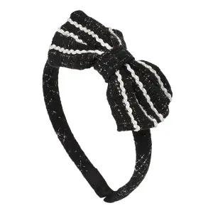 [대구백화점] [빈]블랙 트위드 배색 머리띠(BA12AX01BK 블랙 트위드 배색 머리띠 )