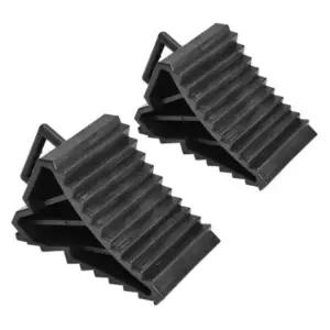 자동차 받침목 트레일러 버팀목 화물차 차량용 고임목 경사로 안전 블랙 받침대 타이어