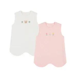 [아가방][더센트럴] 아가방 봄 포포수면조끼(PINK,CREAM)_01T157502
