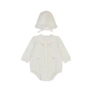 [아가방][더센트럴] 아가방 봄 헤르바디수트세트(모자)(O/WHITE)_01T11755703