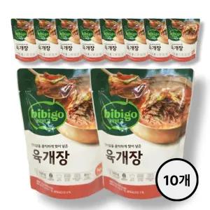 CJ 비비고 육개장 500g x 10개입