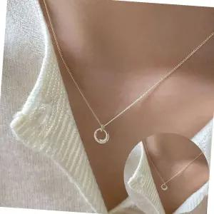 원형 링 펜던트 목걸이 LM-0357 링목걸이