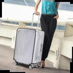 투명 방수 캐리어커버 20형 기내용 캐리어케이스