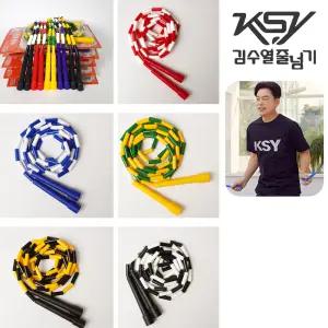 JP 김수열줄넘기 색동 구슬줄넘기 일반형 K-310 길이조절 시범 공연