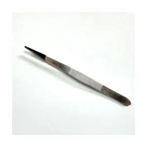 고무팁 스테인리스 일자 핀셋