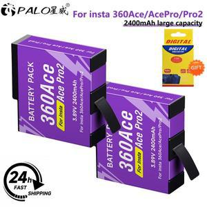 Insta360 ACE Ace Pro 2 카메라 배터리 2400mAh 360 액션 액세서리