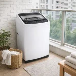 [LG]통돌이 일반 세탁기 TR12HN 화이트 12kg 와이드 다이아몬드 글라스