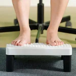 책상 발 받침대 풋레스트 컴퓨터 조절발 사무실 발 받침대 학생 마사지기 마사지 롤러 족욕