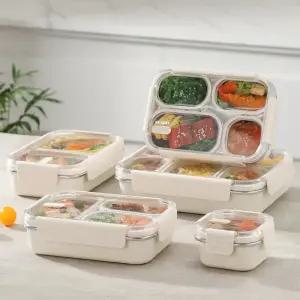 SGAKIC 완전밀폐 스텐 도시락통 전자레인지 직장인 런치박스 냉동밥 밀폐용기