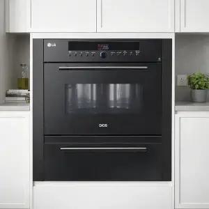 [LG]빌트인 디오스 광파오븐 전기오븐 MZ385EBTAD 블랙 38L
