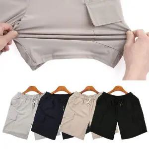 바티스 IK74LZ37 여자 왕스판 카고 밴딩 반바지 220584