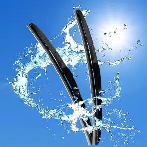 코나 와이퍼 킷 650mm 400mm 청소 기능 와이프 유리 클리 너 차량 용 정제 물기