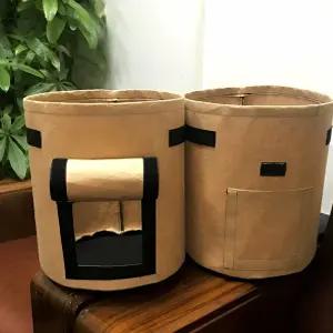 고구마 감자 재배용 부직포 화분 2p 밭 재배 농작물 잡초 방지 식물 자재 농업 용품