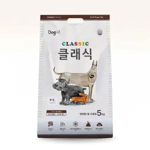 강아지사료 국내생산 전연령 5kg 펫푸드 8mm 중소형견용 반려견 건식