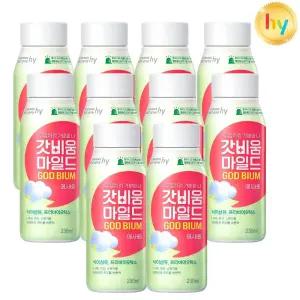 hy 한국야쿠르트 갓비움 마일드 애사비 230ml (10입)