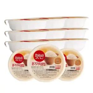 CJ제일제당 햇반 윤기가득 쌀밥 210g 24개