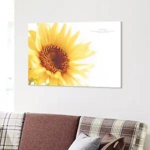 돈을 부르는 캔버스액자 해바라기 향기인테리어 벽걸이 그림 거실 카페 북유럽 소품