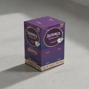 유한킴벌리 크리넥스 보습소프트 티슈 3겹 160매x8개