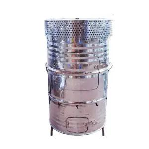 드럼통 화덕소각장 스텐 공사현장 소각난로 폐기물