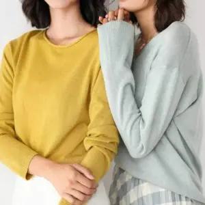 데일리룩니트 GZ50MH78 예쁜니트티셔츠 간절기 패션 감성 스타