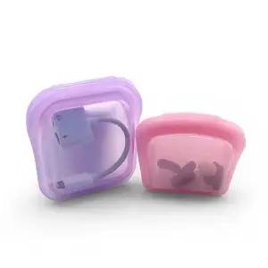 실리콘 소분 용기 여행용 약통 휴대용 보관함 투명 케이스 나눔