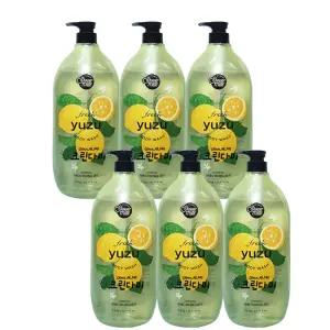 샤워메이트 프레시 바디워시 유자 1.2kg x6개