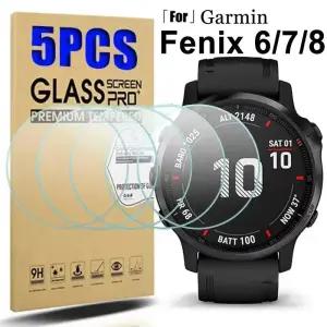 가민피닉스 Garmin Fenix ？？8 7 7S 7X 6 6S 6X Pro 사파이어 HD 화면 보호기 필름 434751mm Smartwatch