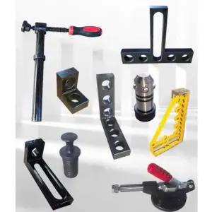 지그 용접정반 클램프 액세서리 고정 홀더 부품 키트 작업대 공구 세트