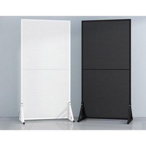 타공판파티션 칸막이 선반 파티션 가리개 조립 56x35x190 계단식 거실 80 전시