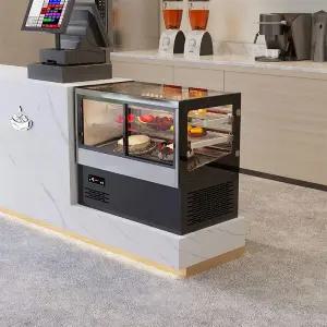 카페 냉장 쇼케이스 미니 소형 제과 마카롱 디저트 케?