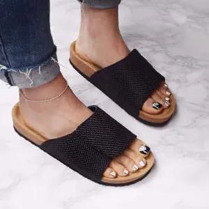 남성 RP442416 여성 찍찍이 와이드 스트랩 슬리퍼 커플 여름샌들