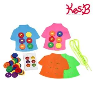 유아 손감각 소근육운동 레인보우단추꿰기 상상력 구슬꿰기 놀이방