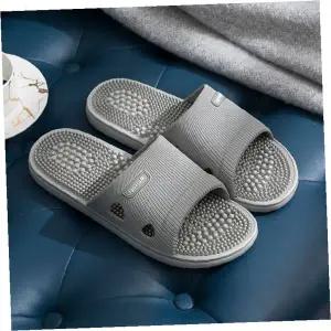 실내 거실 사무실 착용 발 지압 마사지 슬리퍼 경락 자극 신발 혈액 순환 촉진