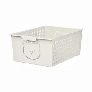시스맥스 리템 곰돌이 바스켓 대형 아이보리 1개
