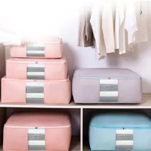 이불정리 보관 압축 케이스 옷장정리 대형 파우치 XL 이불보관