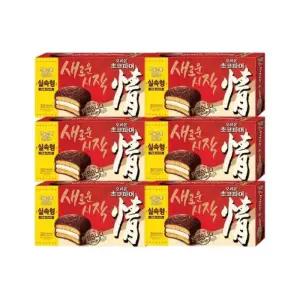 오리온 초코파이 대용량 1.17kg 30개입 6박스