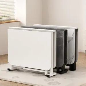 다용도 확장형 접이식 북유럽 자취방 4인용 발판 식탁