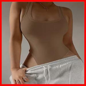 민소매 니트 바디 슈트  여름 섹시한 Bodycon 오프 숄더 홀터 탑 여성 ClubWear를위한 캐주얼 스트리트 보