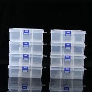 생활용품 투명 소품수납함 멀티박스 보관함 8p세트(6칸)