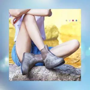 실리콘 미끄럼방지 신발방수커버 슈즈커버 장마철 휴대용 레인부츠