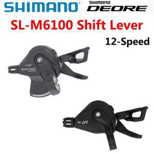 시마노 DEORE SL-M6100 시프트 레버, MTB 자전거 시프터, 오른쪽 12 단 속도, S SL